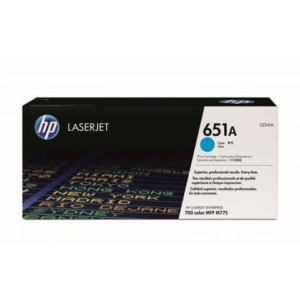 Originale HP CE341A Toner ColorSphere 651A Ciano-0