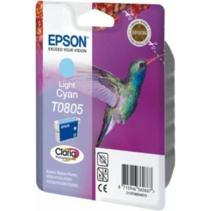 Originale Epson C13T08054011 Cartuccia Ink-jet blister RS CLARIA Ciano chiaro-0