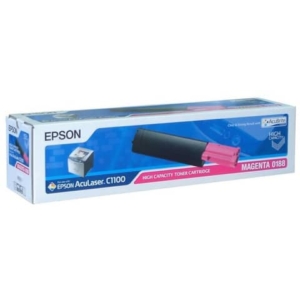 Originale Epson C13S050188 Toner alta capacità ACUBRITE Magenta-0