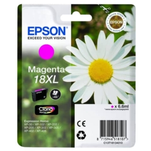 Originale Epson C13T18134010 Cartuccia A.R. RS Claria Home 18XL/MARGHERITA Magenta-0