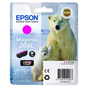 Originale Epson C13T26334010 Cartuccia Ink-jet A.R. 26XL Magenta-0