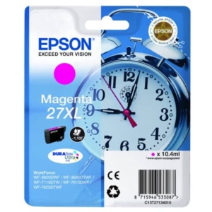 Originale Epson C13T27134010 Cartuccia Ink-jet 27XL ml. 10,4 Magenta-0