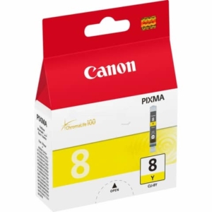 Cartuccia Originale Canon 0623B001 CLI-8Y Giallo -0