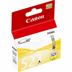 Cartuccia Originale Canon 2936B001 Chromalife 100+ CLI-521 Y Giallo -0