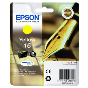 Originale Epson C13T16244010 Cartuccia Ink-jet SERIE 16 Giallo -0
