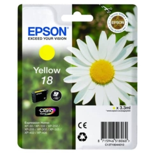 Originale Epson C13T18044010 Cartuccia Ink-jet 18/MARGHERITA Giallo -0