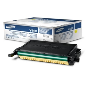 Originale Samsung CLP-Y660B-ELS Toner alta capacità Giallo -0