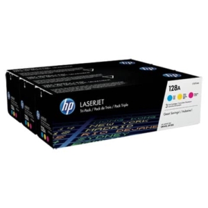 Toner 128A HP Ciano+Magenta+Giallo CF371AM-0