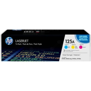 Toner 125A HP Ciano+Magenta+Giallo CF373AM-0