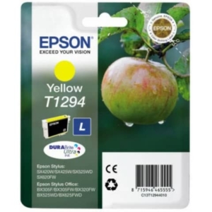 Cartuccia Originale Epson C13T12944011 Ink-jet blister RS Durab.Ult./Mela-L T1294 Giallo -0