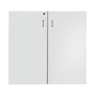 Coppia di ante per Mobile BYTE - Grigio - 45x1,8x85 cm (per Mobile BT7851)-0
