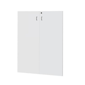 Coppia di ante per Mobile BYTE - Grigio - 45x1,8xh125 cm (per Mobile BT7863)-0