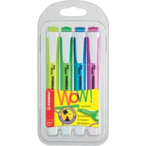 Evidenziatore Swing Cool Stabilo - Assortito - 1-4 mm - 275/4 (conf.4)-0
