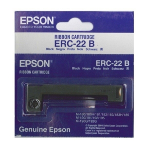 Originale Epson C43S015358 Nastro ERC-22B Nero-0