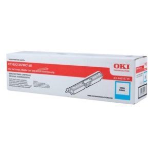 Originale OKI 44250719 Toner C110/C130/MC160 Ciano-0