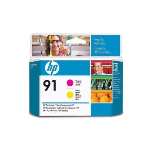 Originale HP C9461A Testina di stampa 91 Magenta+Giallo -0