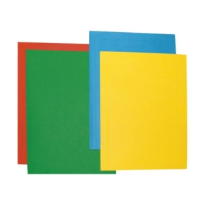 Color Brefiocart - Cartelline Cartoncino senza lembi - 200 g/m² - 33x25 cm - Verde (conf.25)-0