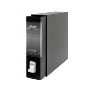 Registratori Dox 1 - dorso 8 - Commerciale - nero