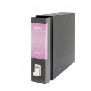 registratore a leva grigio dorso 8 cm
