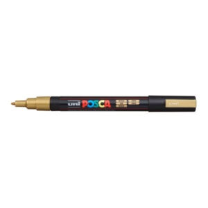 Pennarello Uniposca a tempera - Uniposca Oro Uni-Ball - punta fine tonda - 0,9-1,3 mm-0