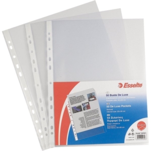 Buste a foratura universale Esselte - Copy Safe Office -A4 - goffrata (conf.50)-0