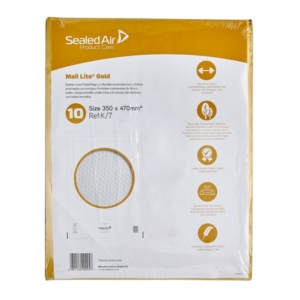 Buste imbottite a bolle d’aria Avana Aircap Sealed Air - 18x26 cm - Gold D (conf.100)-0