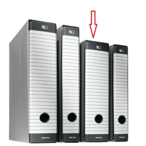 registratore a leva dorso 8 cm commerciale