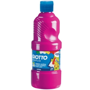 Tempera acrilica GIOTTO - Magenta - 500 ml - 533710-0