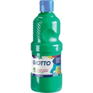 Tempera acrilica GIOTTO - Verde - 500 ml-0