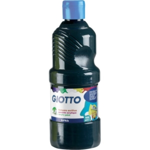 Tempera acrilica GIOTTO - Nero - 500 ml - 533724-0