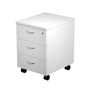 Cassettiera a tre cassetti smontata Artexport Presto 43x52x59,5 cm - Bianco 60021-3-0