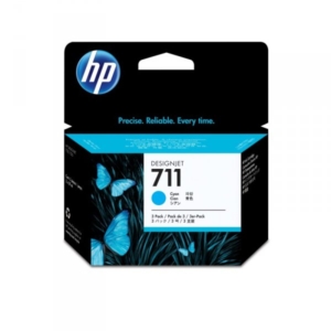 Originale HP CZ134A conf.3 cartucce 711 Ciano-0