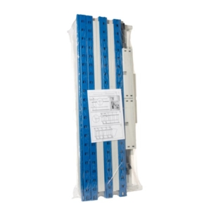 Set di 2 staffe aggiuntive per scaffalatura ad incastro RANG'ECO Paperflow Grigio - 125x35 cm -0