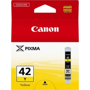 Cartuccia Originale Canon 6387B001 Chromalife 100+ CLI-42 Y Giallo -0