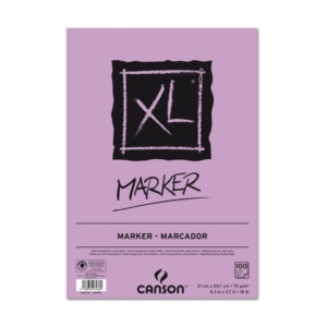 Blocco ini carta collata - XL - Marker Canson - collato lato corto - A3 - 100 fogli-0