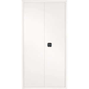 Armadio metallo Bianco multiuso - BA-90-PIANI Tecnical 2 - 4 ripiani - 90x41x181,5 cm-0