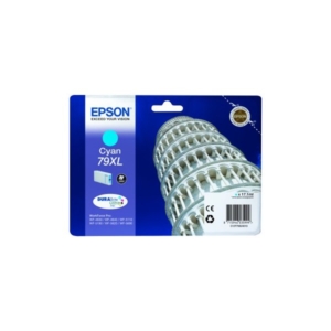 Originale Epson C13T79024010 Cartuccia Ink-jet alta capacità blister RS 79XL ml. 17,1 Ciano-0