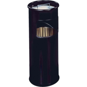 Posacenere da esterno con sabbia Durable - Nero - 62x26 cm-0