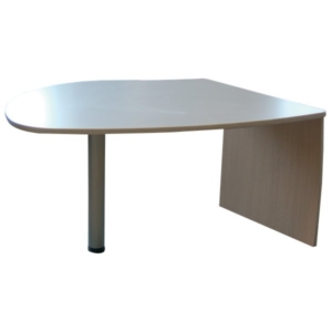 Penisola Alessandria Unisit color Acero - 120x110x72 cm-0