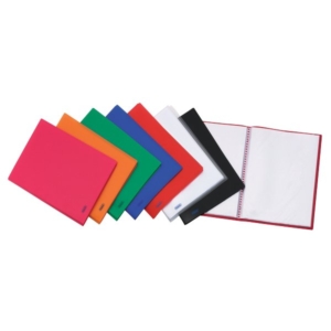 Portalistini A4 Sviluppo Favorit - 100 buste buccia d'arancia - Rosso - 100460320-0