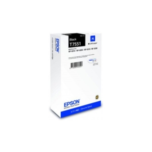 Originale Epson C13T755140 Cartuccia Ink-jet altissima resa T7551XL Nero-0