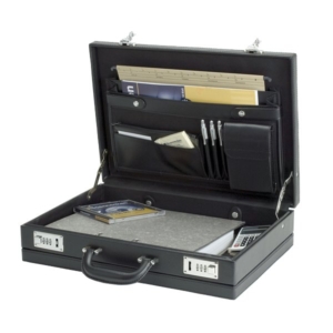 Valigetta 24 ore in similpelle Alassio - 44,5x10,5x32 cm - Nero - 92300-0