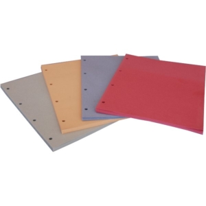 Divisori colorati in cartoncino manilla Euro-Cart - Azzurro (conf.100)-0