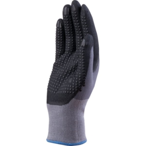 Guanti nitrile/poliuretano Delta Plus Grigio Nero - 8 - VE727NO08 -0