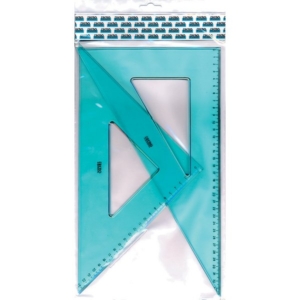 Linea Tecnoschool Arda - Confezione con squadra 45° e 60° - 45° e 60° 30 cm (conf.2)-0
