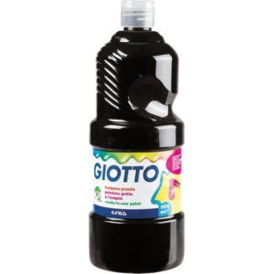 Tempera pronta GIOTTO - Marrone scuro - 1000 ml-0