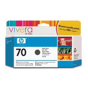 Originale HP C9448A Cartuccia Ink-jet 70 Nero opaco-0