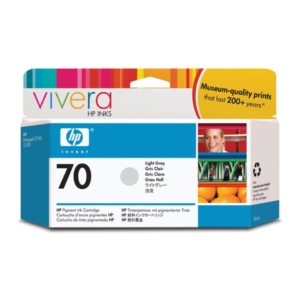 Originale HP C9451A Cartuccia Ink-jet 70 Grigio chiaro-0