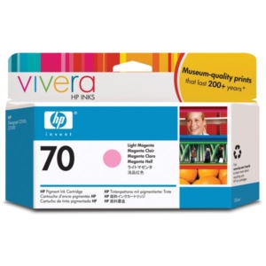 Originale HP C9455A Cartuccia Ink-jet 70 Magenta chiaro-0