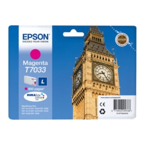 Originale Epson C13T70334010 Cartuccia Ink-jet standard blister RS DURABRITE ULTRa L - T7033 Magenta-0